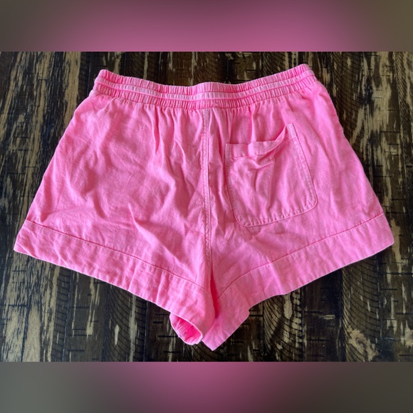 UNIVERSAL THREADS ❤️ Hot Pink Linen Boat Shorts - XSMALL - Picture 9 of 9